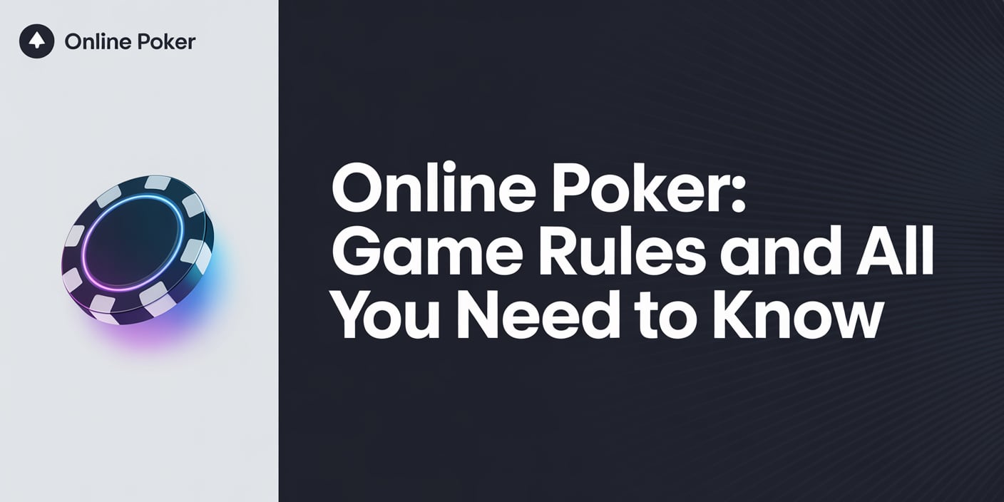 Online Poker: Game Rules and All You Need to Know